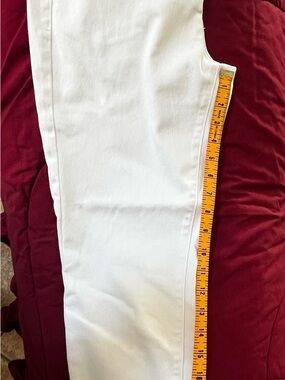 Royalty For Me White High-Rise Straight Pants